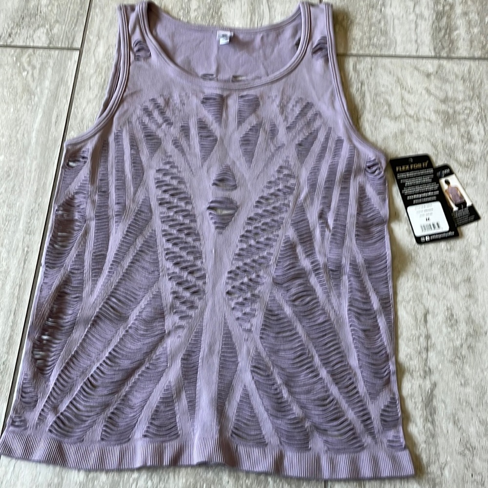 90 Degree by Reflex Lavender Seamless Tank Top for women